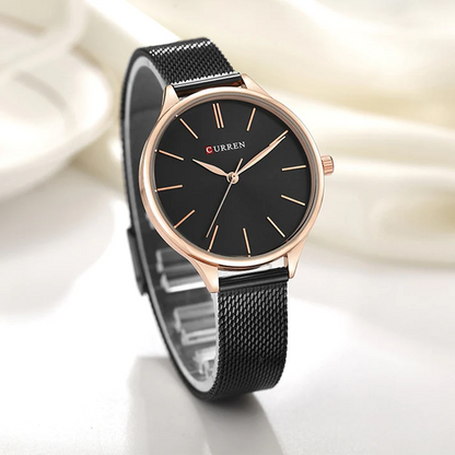 CURREN 9024 Women's Mesh Watch