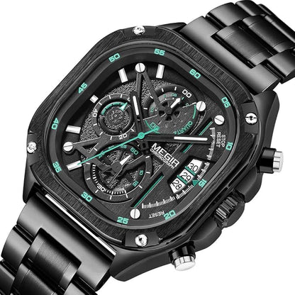 "Redefine your presence with our Elegant Premium Men’s Watch."