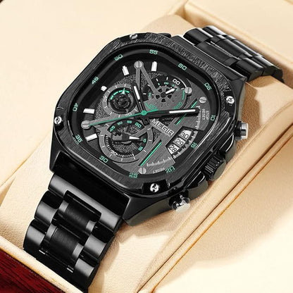 "Redefine your presence with our Elegant Premium Men’s Watch."