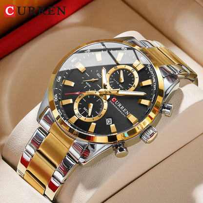 CURREN Stainless Steel 8445