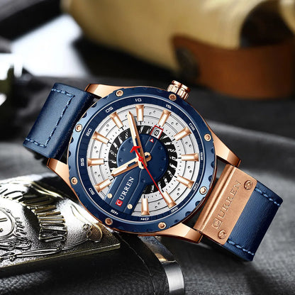 CURREN Watches Leather-8374