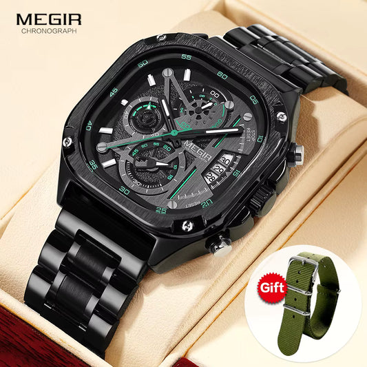 MEGIR Men’s Executive Watch – Built to Impress