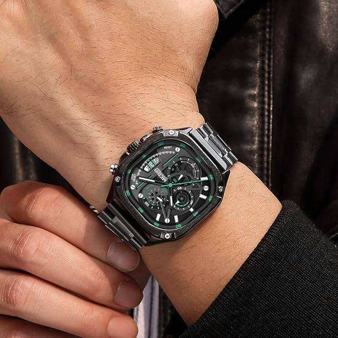 "Redefine your presence with our Elegant Premium Men’s Watch."